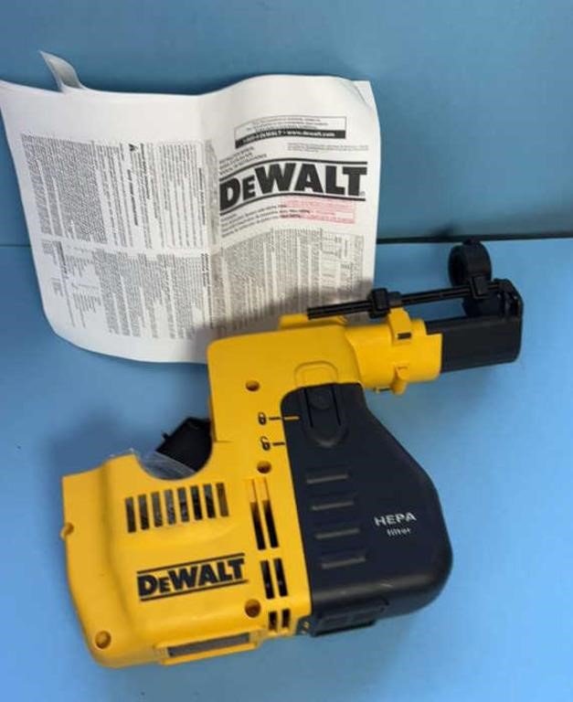 Dewalt dust extraction  system new.