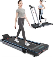 Foldable Treadmill  1400W  Blue&Black