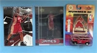 LeBron James oversized cards and 1/64 hummer