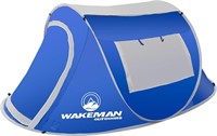 2-Person Pop-up Tent  Water Resistant  Bag