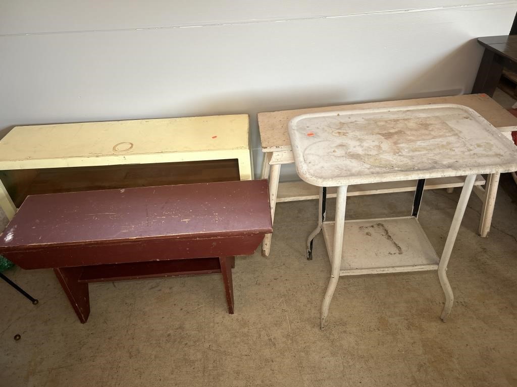 4 PIECES OF SMALL FURNITURE