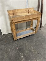 Rolling cart / shelf