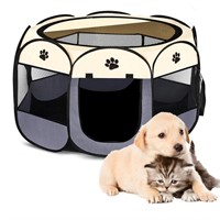 Portable Pet Playpen, Foldable Dog Playpens, Indo