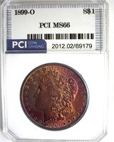 1899-O Morgan MS66 LISTS $475