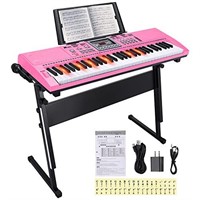 24HOCL 61 Key Premium Electric Keyboard Piano for