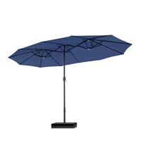 PHI VILLA 15ft Large Patio Umbrellas with Base In