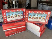 6 boxes of 5 Lighted Snowman Lawn Stakes