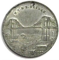 1883 Token Brooklyn Bridge