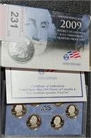 2009 US Mint District of Columbia & US Territories