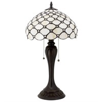 WERFACTORY Tiffany Lamp Stained Glass Table Lamp