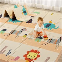 GZZ Foldable Baby Play Mat,Reversible, Waterproof