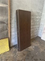 4 brown - 6 foot table
