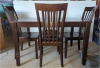 DINING TABLE W/ 4 CHAIRS
