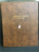1909-1940S Lincoln Penny Partial Set Harco Album