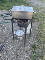 Propane burner and pots