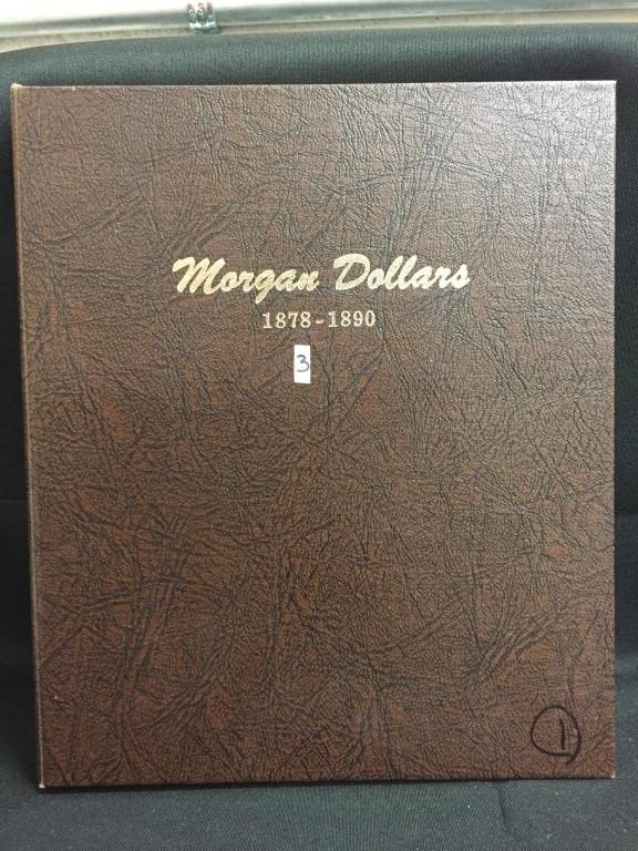 1878-1890 Morgan Dollar Dansco Album