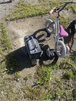 Child bike and battery