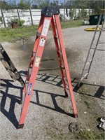 Werner 6 ft orange ladder