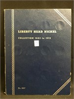 1883-1912D Liberty "V" Nickel Whitman Album
