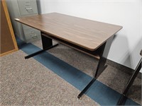 COMPOSITE AND METAL WORK TABLE (2506)*