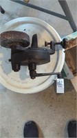 Vintage clamp-on grinder