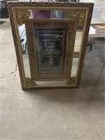 Promises of God with mirrored frame