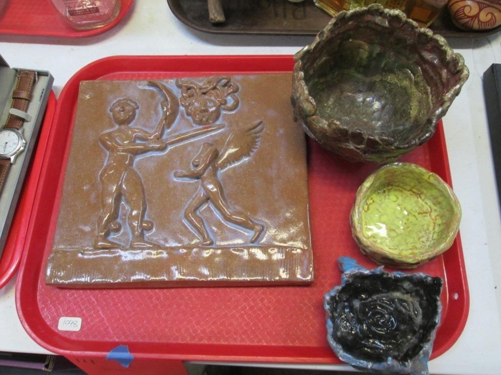 Clay Medusa Tile + Projects.