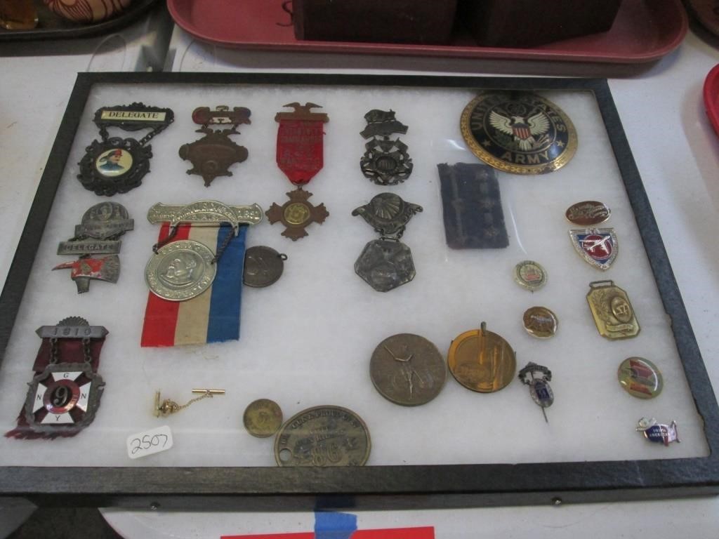 Misc Pins & Medals. US Army, Delegate, +++