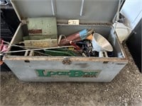 Lockbox with Assorted Plumbing & Electric Supplies
