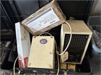 Air purifiers, scales, light bar, booster, misc.