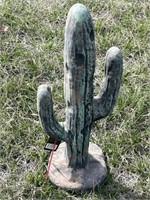 Concrete Cactus Statue