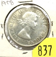 1958 Canadian dollar