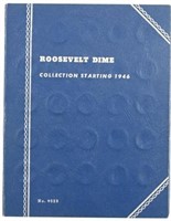 Whitman Roosevelt Dime Binder = 1946-64D
