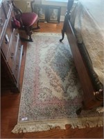 2 PIECES 4X2 RUNNER AND 4X5 RUG
