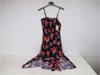 Pacific Vibes Women's XL Long Side Slit Dress,