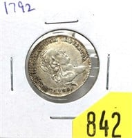 1792 Italy silver coin