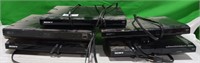 5 DVD Players Some W/ Cords  As Is
