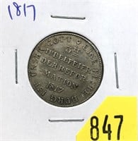 1817 German States coin