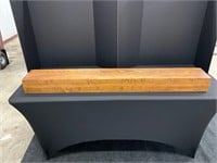 Wood Fireplace Mantle/Wall Shelf