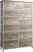 WLIVE Tall Dresser for Bedroom with 13 Drawers, St