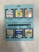 Nintendo DS games and holder