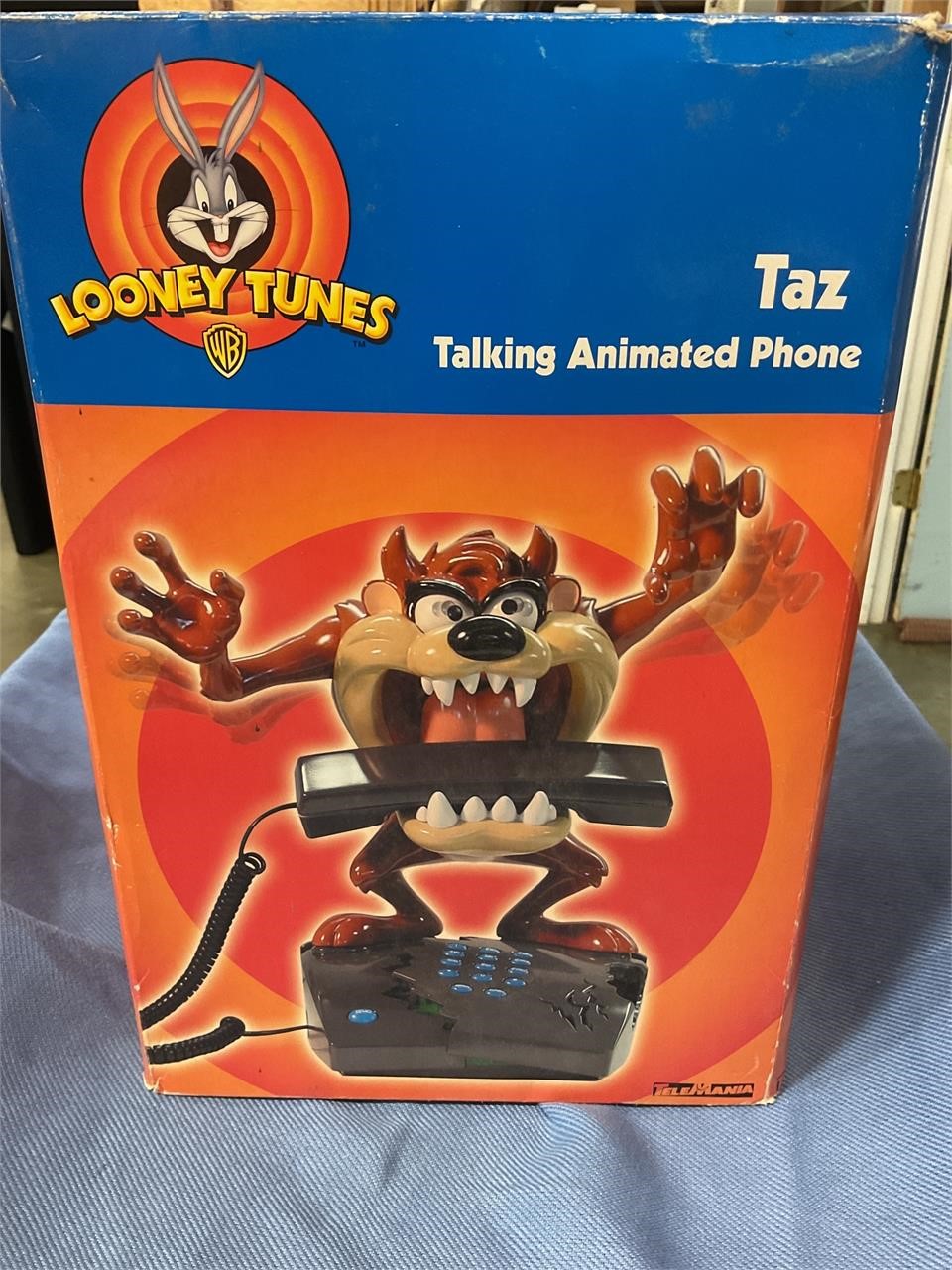Looney Tunes Taz, talking animated phone