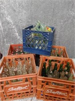 Vintage Pop Bottles Lot