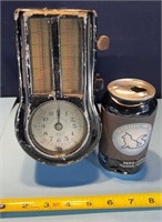 VTG measuregraph time punch clock. As is