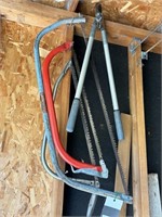 3 Metal Hand Saws and Lopper