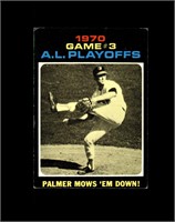 1971 Topps #197 Jim Palmer PO VG-EX+ Pen Mark