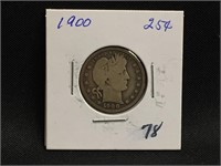 1900 Barber Quarter