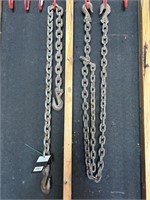 2 Log Chains with Hooks