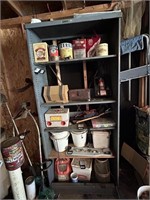 Gray Metal Shelves - Contents Not Included