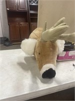 Deer head stuffed animal